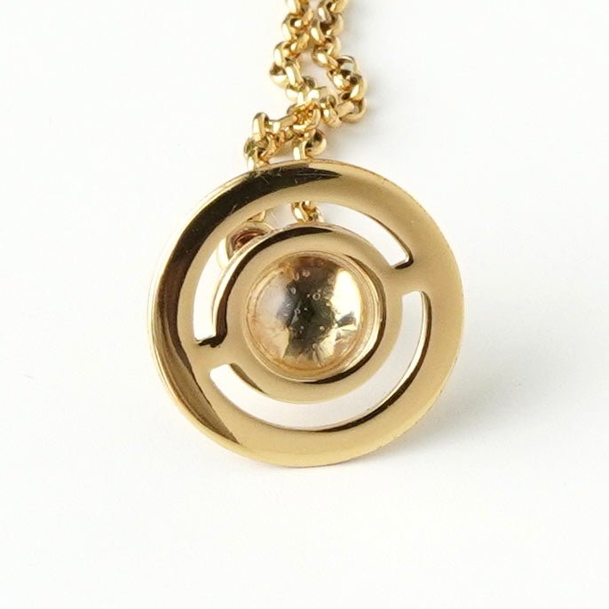 ヴィヴィアン ウエストウッド ミニオーブ ラインストーン GP ゴールド ネックレス 箱付き - NEWSED