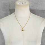 ヴィヴィアン ウエストウッド ミニオーブ ラインストーン GP ゴールド ネックレス 箱付き - NEWSED