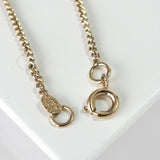 シャネル ココマーク スクエア ラインストーン ネックレス GP - NEWSED