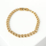 クリスチャン ディオール ヴィンテージ GPゴールド チェーン ブレスレット - NEWSED