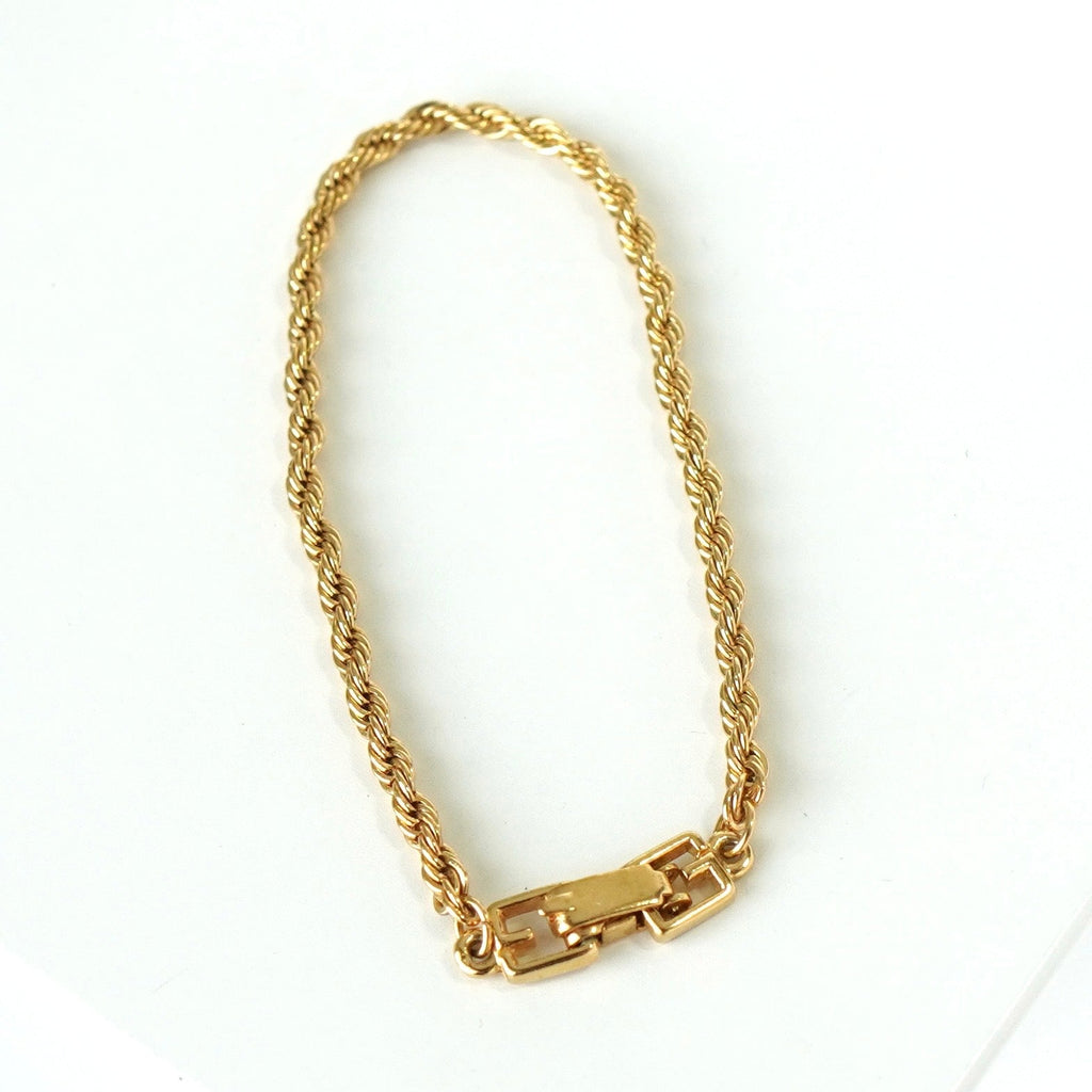 ジバンシィ ヴィンテージ GPゴールド チェーン ブレスレット