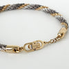 クリスチャン ディオール ツイスト ブレスレット シルバー GPゴールド