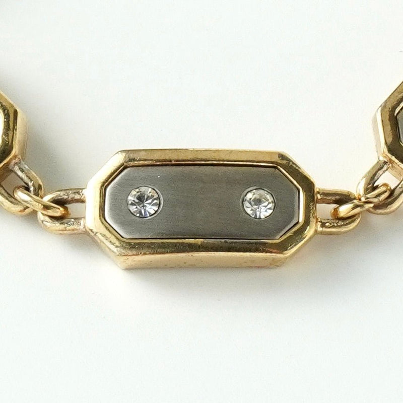 クリスチャン ディオール ヴィンテージ ストーン ブレスレット GP / メタル - NEWSED