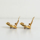 シャネル ココマーク ターンロック サークル イヤリング GP ゴールド - NEWSED