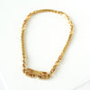 Givenchy Vintage GP Gold Chain Bracelet