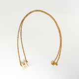 エルメス ポップアッシュ ネックレス GP / ホワイト - NEWSED