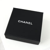 シャネル ココマーク ラインストーン フープ ピアス GP ブラック / ホワイト - NEWSED