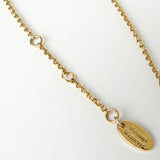 ヴィヴィアン ウエストウッド ミニオーブ ラインストーン GP ゴールド ネックレス 箱付き - NEWSED