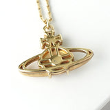 ヴィヴィアン ウエストウッド オーブ GP ゴールド ネックレス 箱付き - NEWSED