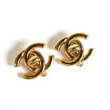 シャネル ココマーク ターンロック イヤリング GP - NEWSED