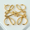 ロエベ アナグラム GP ゴールド ブローチ