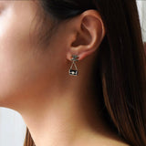 シャネル ココマーク チェーンショルダーバックモチーフ ピアス GP ゴールド/ブラック B12/A - NEWSED