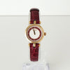 Gucci Side Sherry Line GP x 皮革 / QZ 白色 / 红色表盘手表腕表电池更换于 1/30