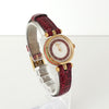 Gucci Side Sherry Line GP x 皮革 / QZ 白色 / 红色表盘手表腕表电池更换于 1/30