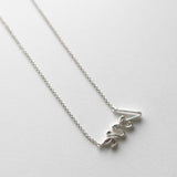 Graffiti Love by Paloma Picasso Silver Necklace - NEWSED