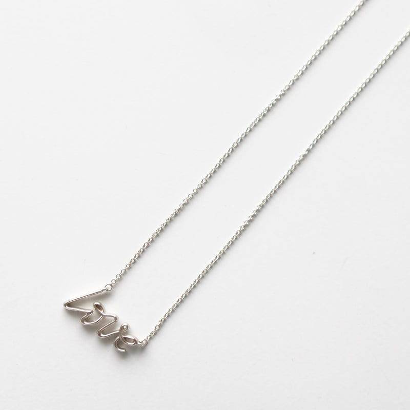 Graffiti Love by Paloma Picasso Silver Necklace - NEWSED