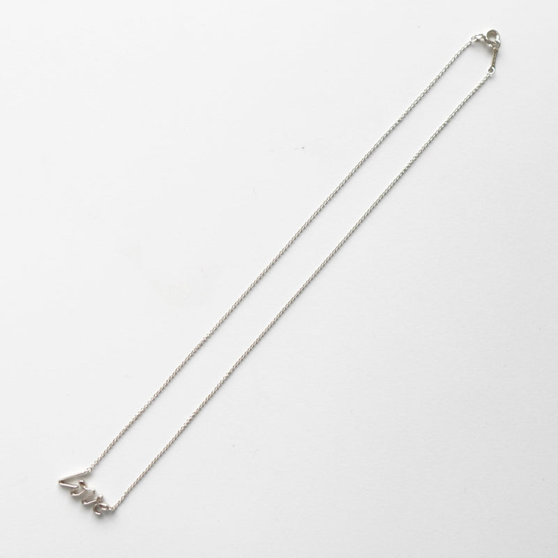 Graffiti Love by Paloma Picasso Silver Necklace - NEWSED