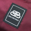 バレンシアガ Grape nylon oversize jacket フード付き 中綿入り コート ボルドー 42 メンズ