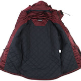 バレンシアガ Grape nylon oversize jacket フード付き 中綿入り コート ボルドー 42 メンズ - NEWSED