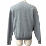 グッチ GUCCI UNIVERSITY オーバーサイズ クルーネック スウェット ライトグレー XS メンズ - NEWSED