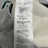 グッチ GUCCI UNIVERSITY オーバーサイズ クルーネック スウェット ライトグレー XS メンズ