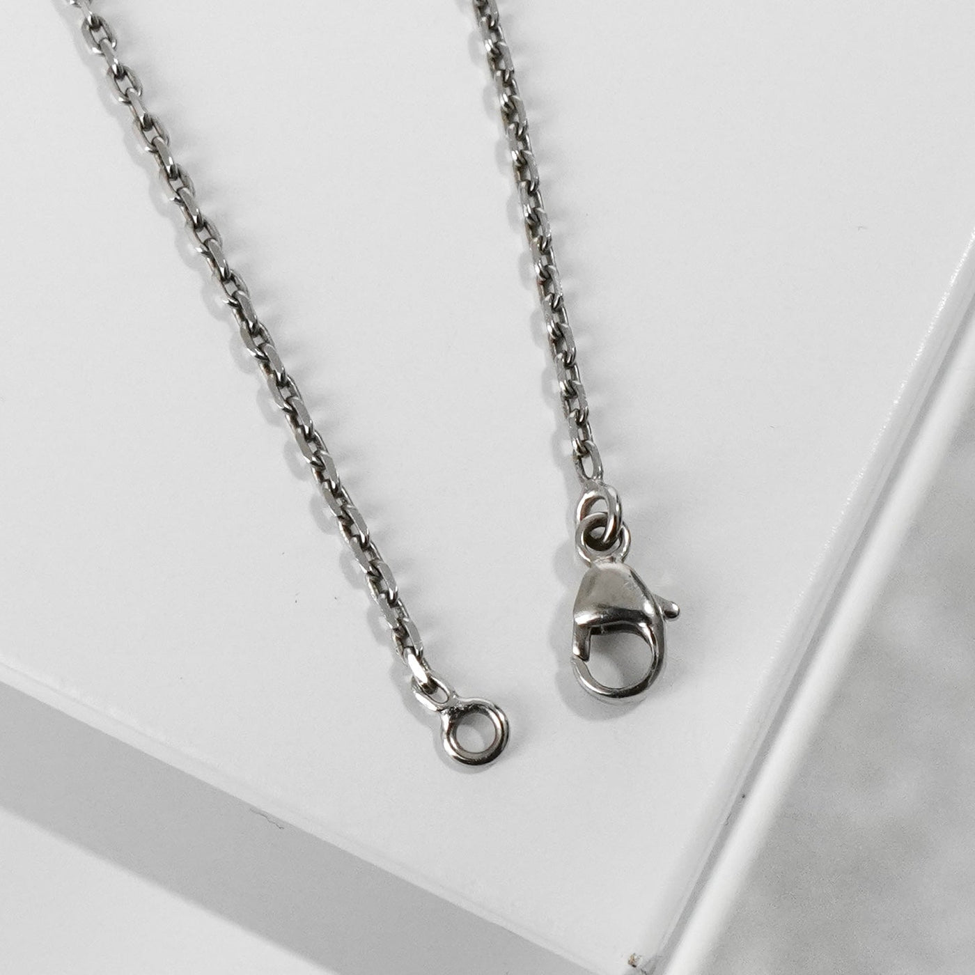 エルメス ポップアッシュ H ネックレス シルバー / ブラック