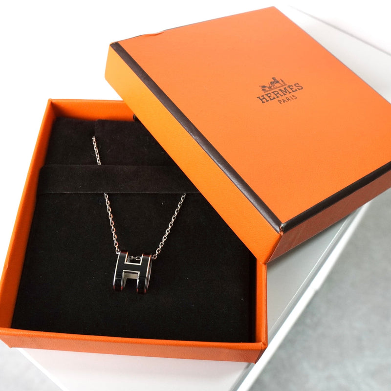 HERMES 【新品未使用】エルメス ポップアッシュネックレス ミニ