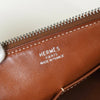 Hermès Yo Bag Toile H / Leather Handbag One-Shoulder Bag Brown H Engraved