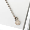 Hermes Amulet H Exlibris Silver 925 Necklace Pendant