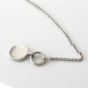 Hermes Amulet H Exlibris Silver 925 Necklace Pendant