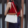 Hermès Yo Bag Toile H / Leather Handbag One-Shoulder Bag Brown H Engraved