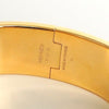 Hermes Click-Clack H GM Bangle Gold/Pink