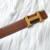 Hermès Constance H 腰带，Couchvel，OZ 标记，尺码 70，棕色，含盒