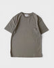 エルメス Hロゴ ポケット Tシャツ ブラウン系 ベージュ系 メンズ