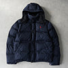 ポロ ラルフローレン ポニーロゴ ダウンジャケット ネイビー