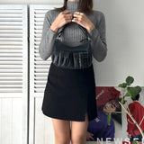 Half Moon Leather One Shoulder Bag - NEWSED