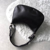 Half Moon Leather One Shoulder Bag