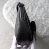Half Moon Leather One Shoulder Bag