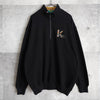 Half-zip Logo Sweatshirt