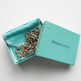 Heart × Arrow Silver Anchor Necklace - NEWSED