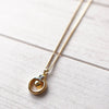 Heart Motif Gold Necklace