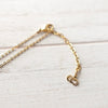 Heart Motif Gold Necklace