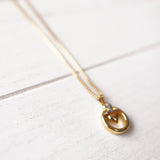 Heart Motif Gold Necklace - NEWSED