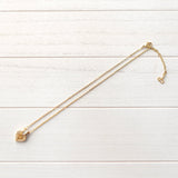 Heart Motif Gold Necklace - NEWSED