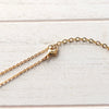 Heart Motif Gold Necklace