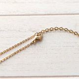 Heart Motif Gold Necklace - NEWSED
