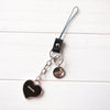 Heart Motif Key Ring