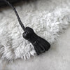 Heart Motif Logo Strap Leather One Shoulder Bag