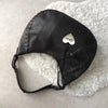 Heart Motif Logo Strap Leather One Shoulder Bag