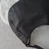 Heart Motif Logo Strap Leather One Shoulder Bag
